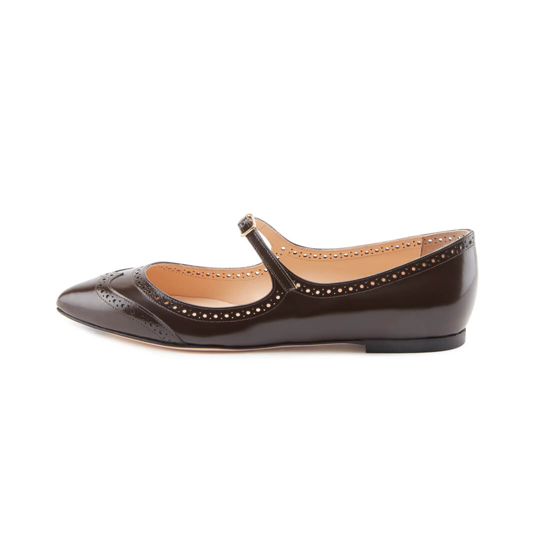 Ballerine in Pelle Testa di Moro