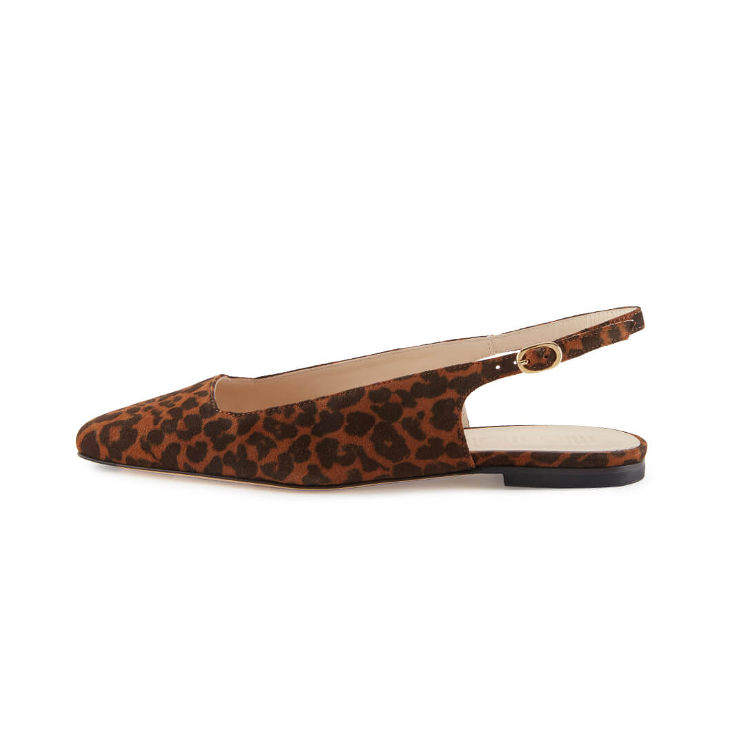 Sandaletti Animalier in pelle