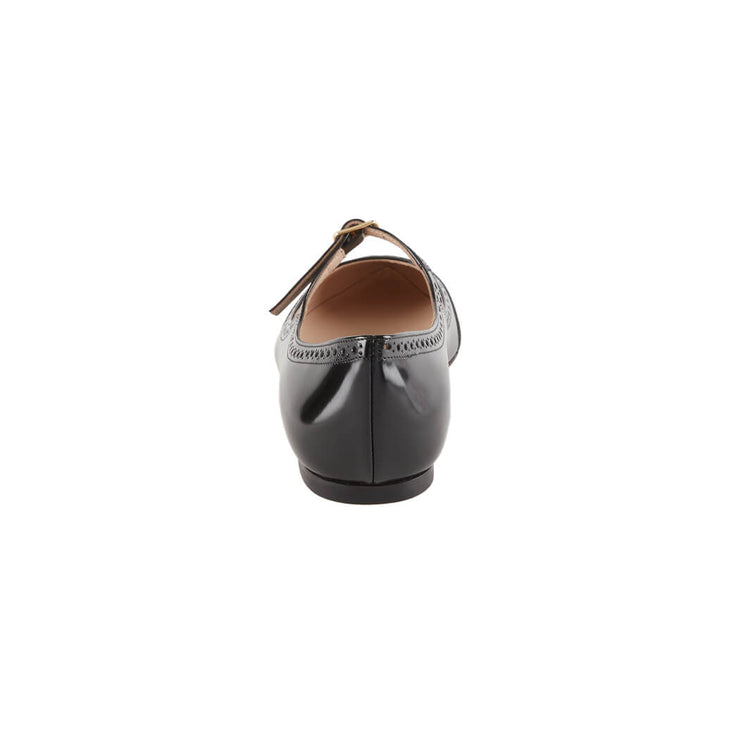 Ballerine Nere in pelle