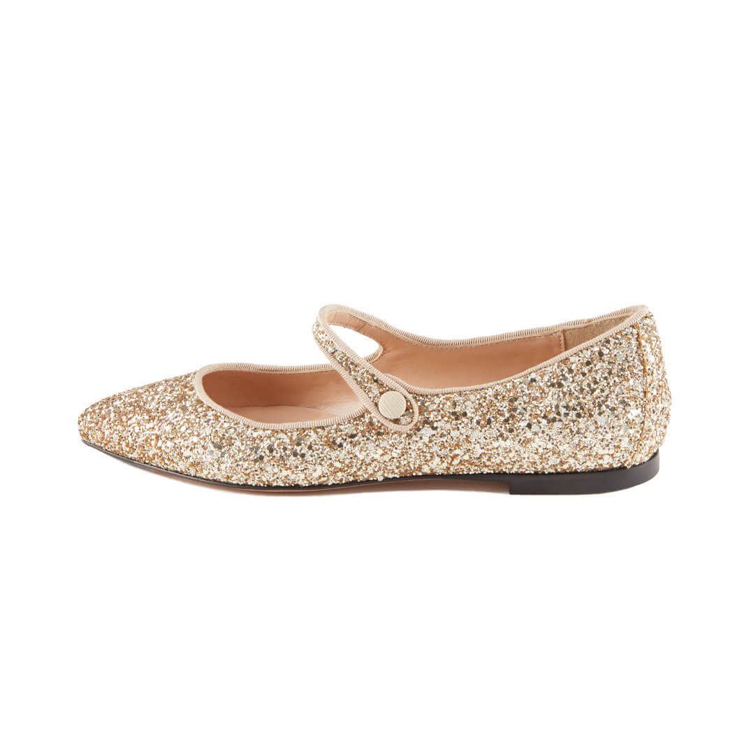 Ballerine Glitter Oro