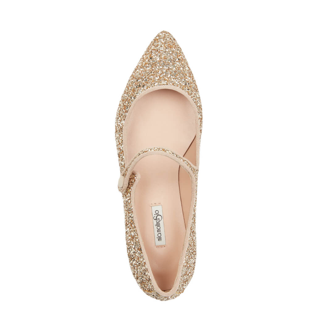 Ballerine Glitter Oro