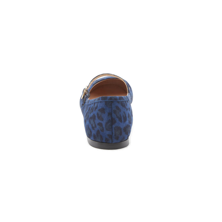 Ballerine Animalier Blu