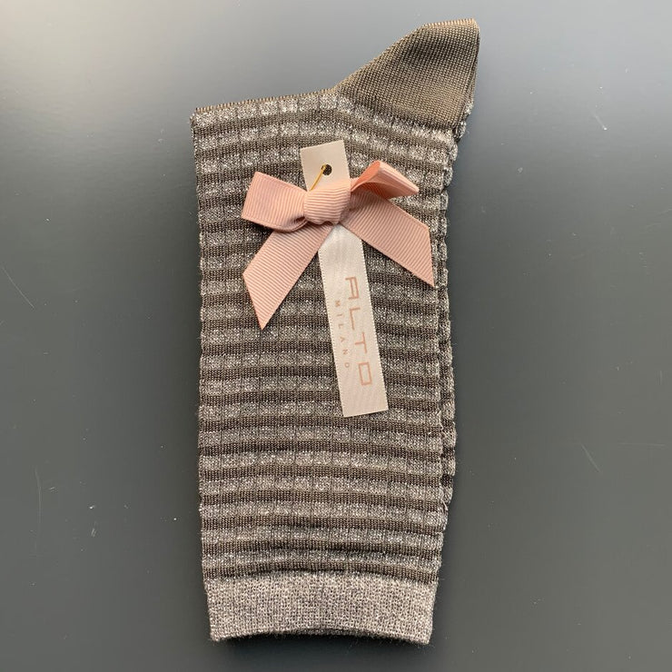 Calze Alto Milano Grigio Chiaro